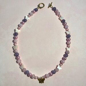 Girly Butterfly Necklace